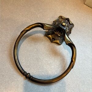 Vintage Brass towel ring